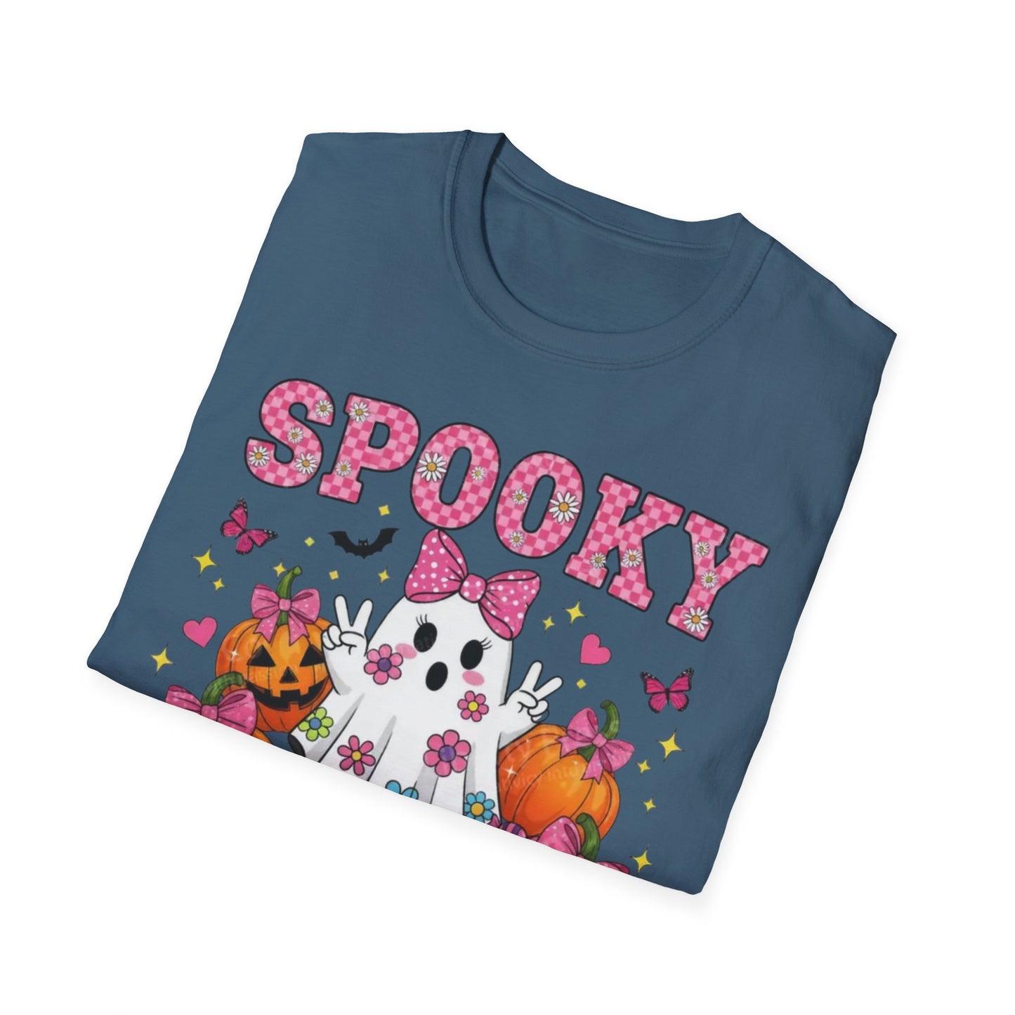 Spooky Vibes Unisex T-Shirt, Halloween Tee, Fun Costume Shirt, Ghost Design Shirt, Fall Fashion, Ghouls Love