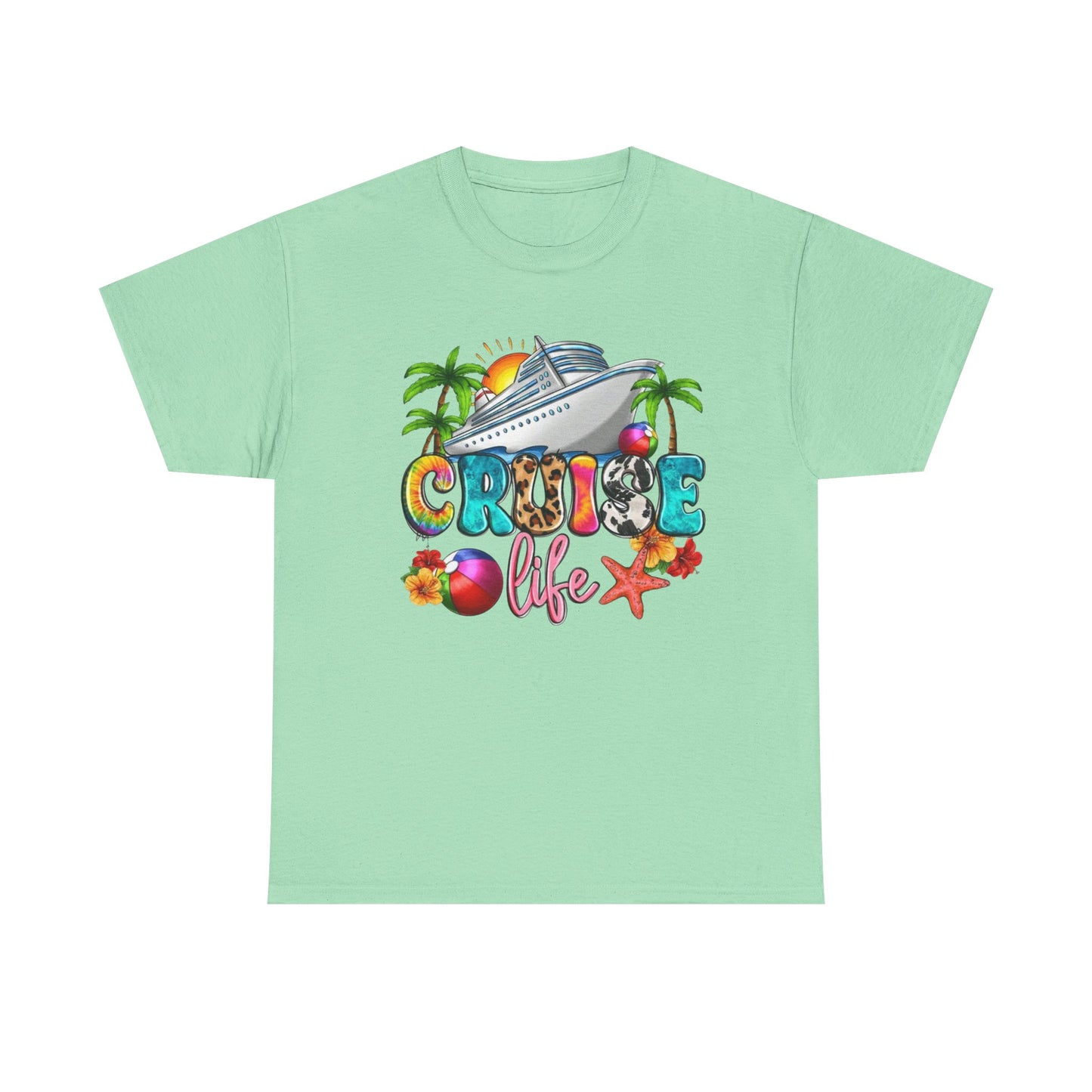 T-Shirt for Cruise Lovers and Thug Life Enthusiasts, Graphic Tee, Vacation Apparel, Trendy Unisex Top, Streetwear Style, Summer Fashion