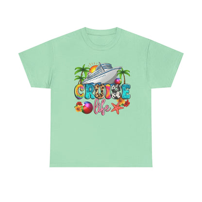 T-Shirt for Cruise Lovers and Thug Life Enthusiasts, Graphic Tee, Vacation Apparel, Trendy Unisex Top, Streetwear Style, Summer Fashion