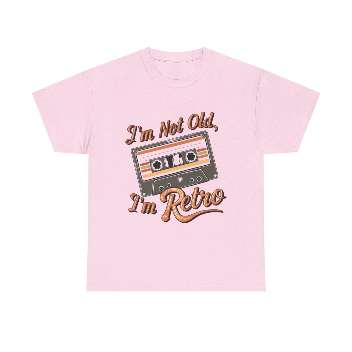 Retro Tee: I'm Not Old, I'm Retro T-Shirt for Vintage Lovers, Gifts, Casual Wear, 80s Theme Party