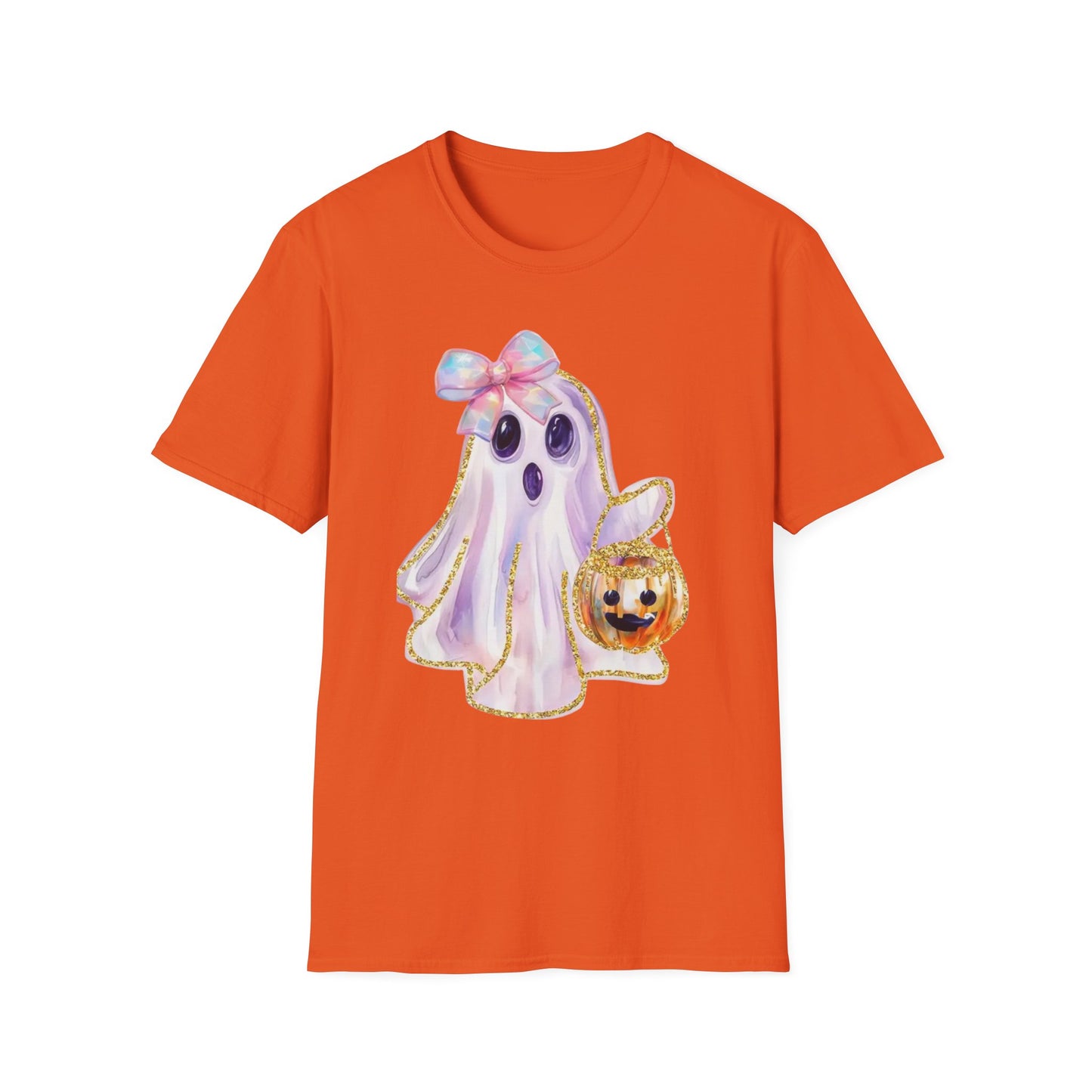 Adorable Ghost Graphic Tee: Halloween Costume, Cute Tee, Spooky Shirt, Kids T-Shirt, Ghost Lover Gift