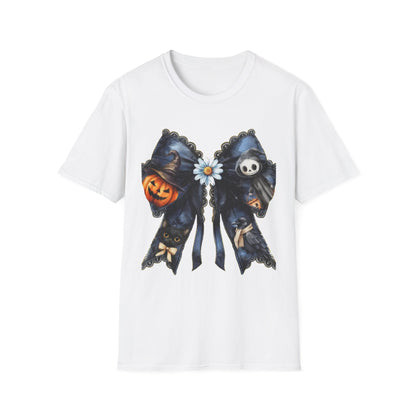 Ghostly Pumpkin Patch T-Shirt | Fall Fashion, Halloween Apparel, Unisex Tee, Cute Ghost Design, Cozy Outfit