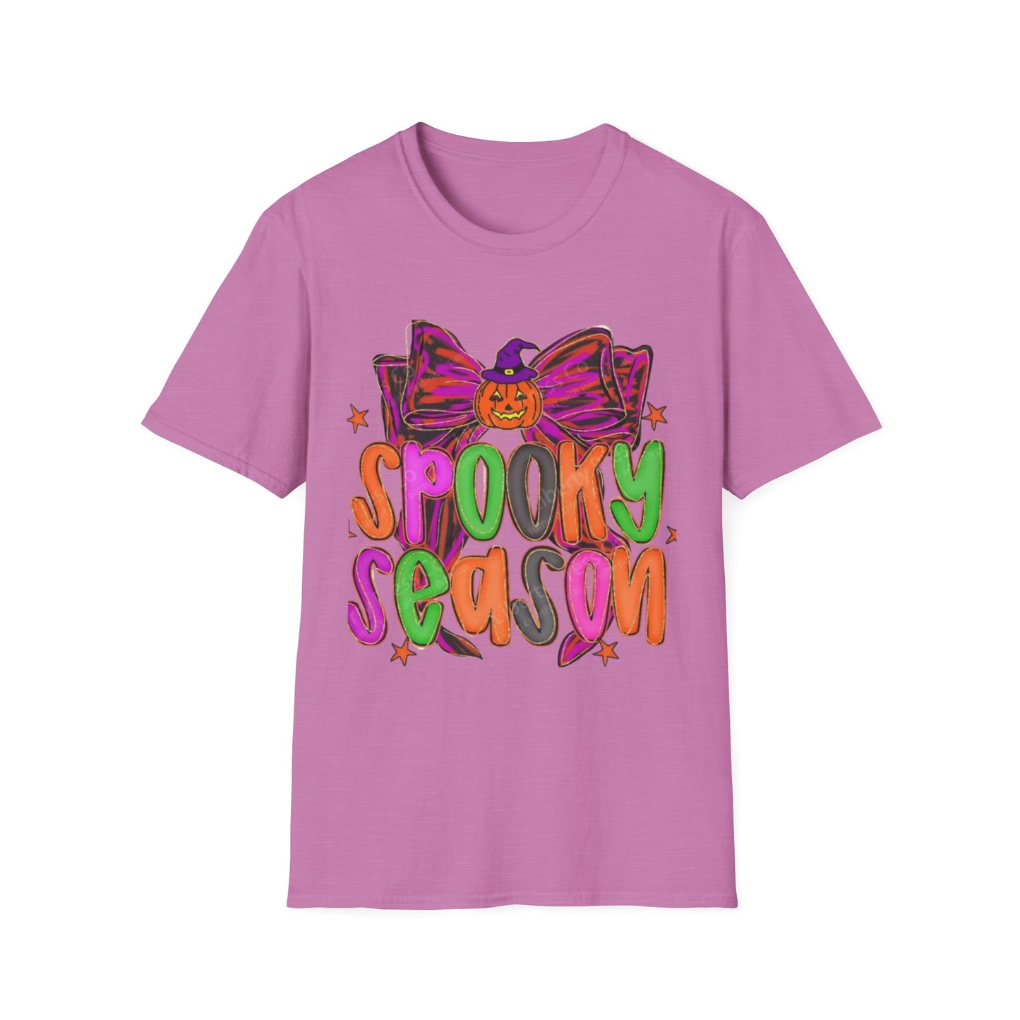 Spooky Season Unisex Softstyle T-Shirt, Halloween Tee, Fall Apparel, Fun Costume Shirt, Boo-tiful Gift, Pumpkin Party Shirt