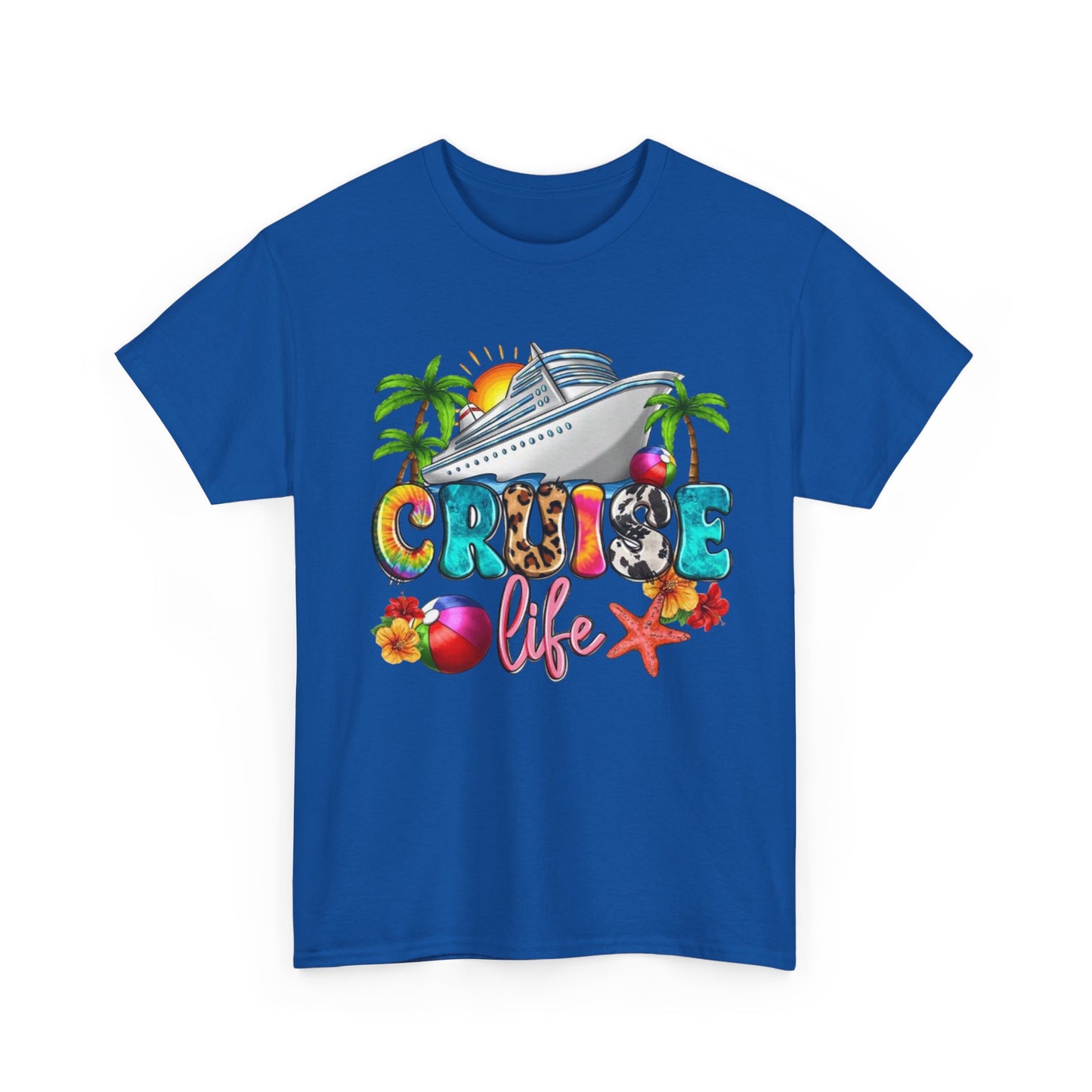 T-Shirt for Cruise Lovers and Thug Life Enthusiasts, Graphic Tee, Vacation Apparel, Trendy Unisex Top, Streetwear Style, Summer Fashion