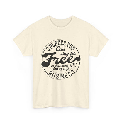 Stay In Your Lane Tee Shirt