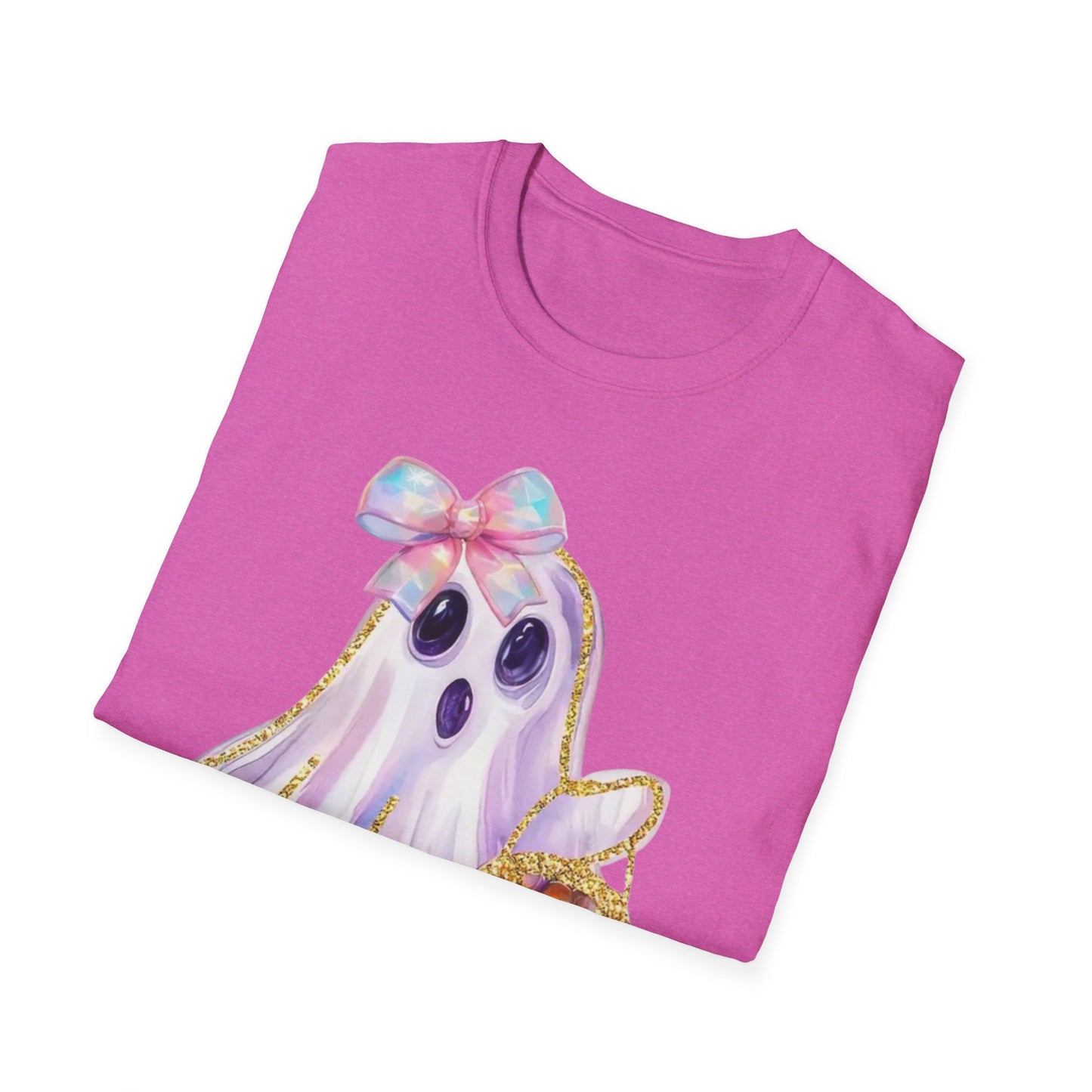 Adorable Ghost Graphic Tee: Halloween Costume, Cute Tee, Spooky Shirt, Kids T-Shirt, Ghost Lover Gift