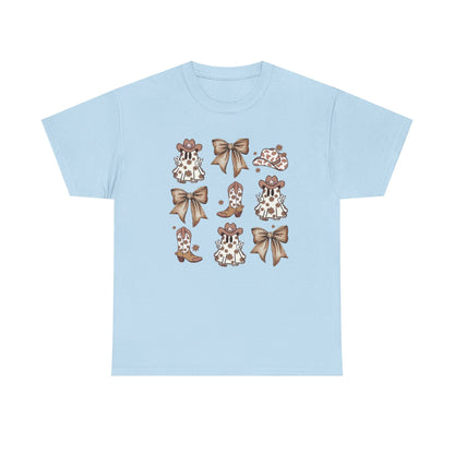 Charming Vintage-Inspired Unisex Heavy Cotton Tee, Cute Graphic T-Shirt, Stylish Casual Wear, Gift for Her, Birthday Shirt, Holiday Tee