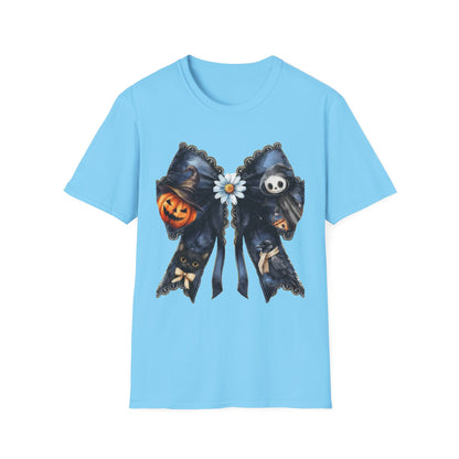 Ghostly Pumpkin Patch T-Shirt | Fall Fashion, Halloween Apparel, Unisex Tee, Cute Ghost Design, Cozy Outfit