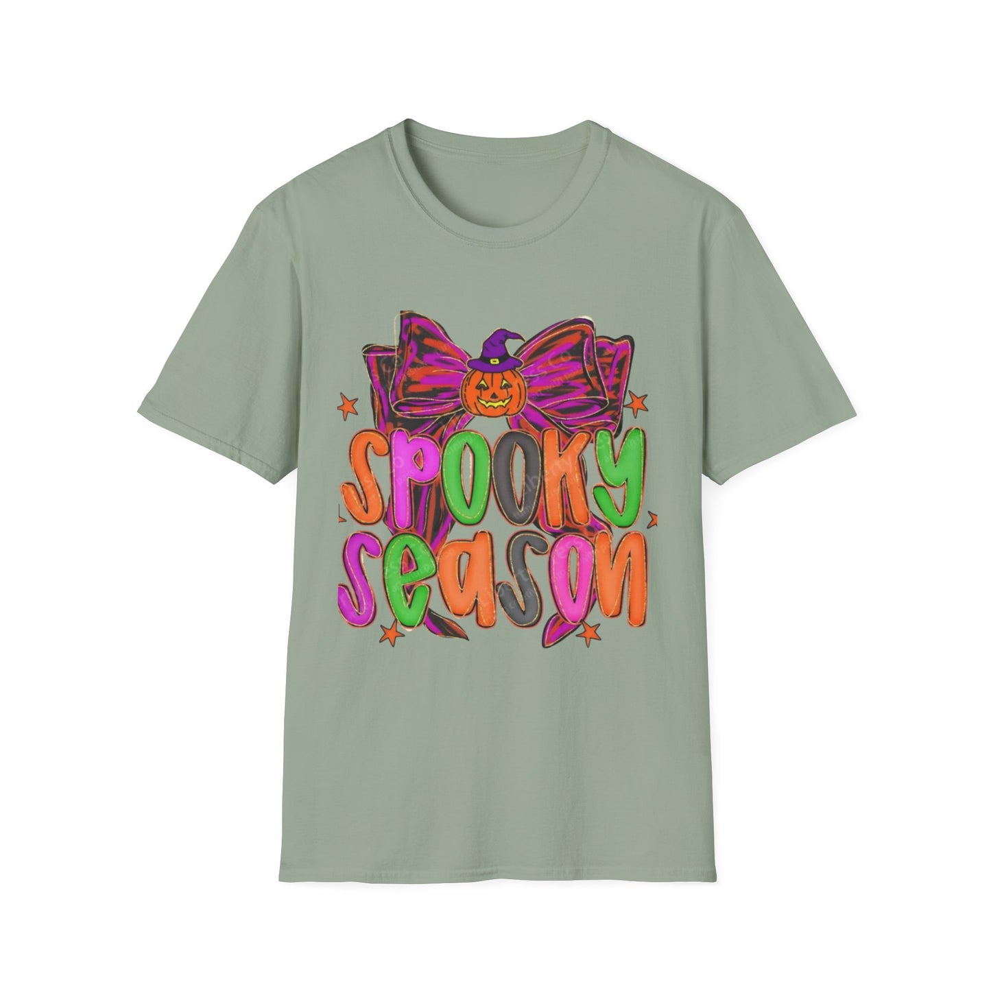 Spooky Season Unisex Softstyle T-Shirt, Halloween Tee, Fall Apparel, Fun Costume Shirt, Boo-tiful Gift, Pumpkin Party Shirt