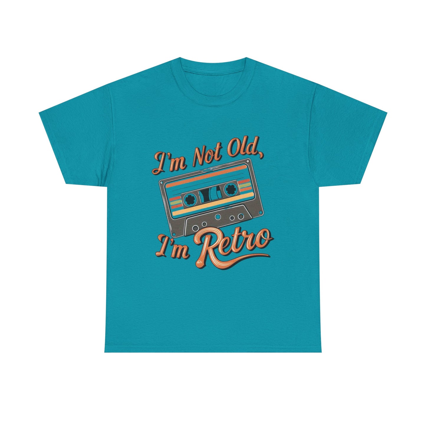 Retro Tee: I'm Not Old, I'm Retro T-Shirt for Vintage Lovers, Gifts, Casual Wear, 80s Theme Party