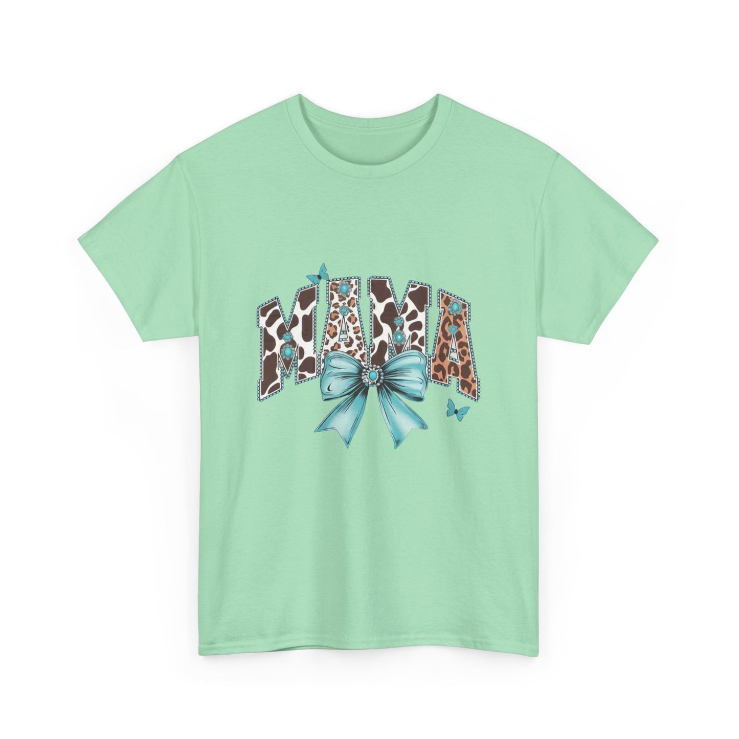 Mom Life Unisex Heavy Cotton Tee | Gift for Moms, Birthday Tee, Cute Mom Shirt, Casual Wear, Family Gatherings