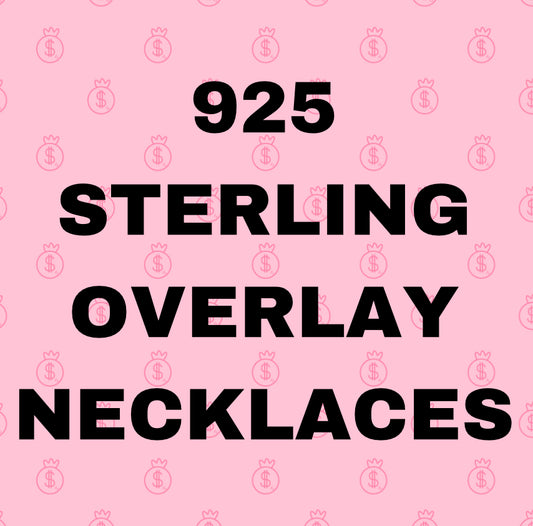 $24.99 Sterling Silver Overlay Necklaces