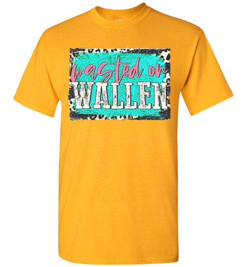 Wasted On Morgan Wallen Tee Shirt Top