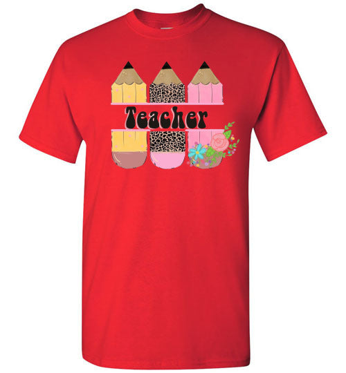 Teacher Graphic Tee Shirt Top