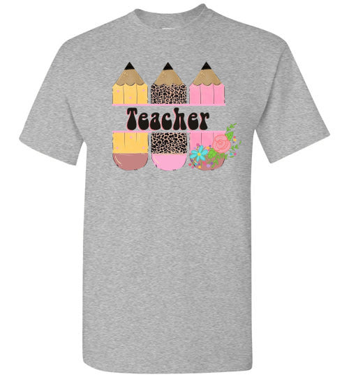Teacher Graphic Tee Shirt Top