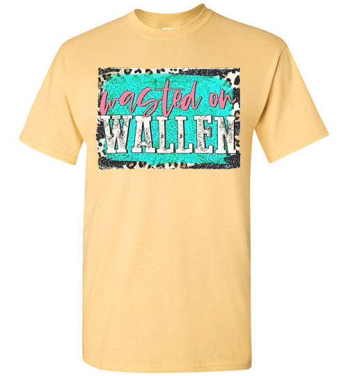 Wasted On Morgan Wallen Tee Shirt Top