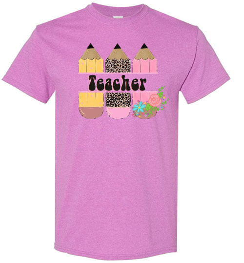 Teacher Graphic Tee Shirt Top